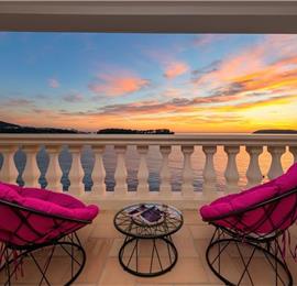 Luxury 5 Bedroom Villa with Heated Pool, Jacuzzi, Steam Room and Sea Views in Lozica near Dubrovnik, Sleeps 10
